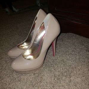 Nude heels